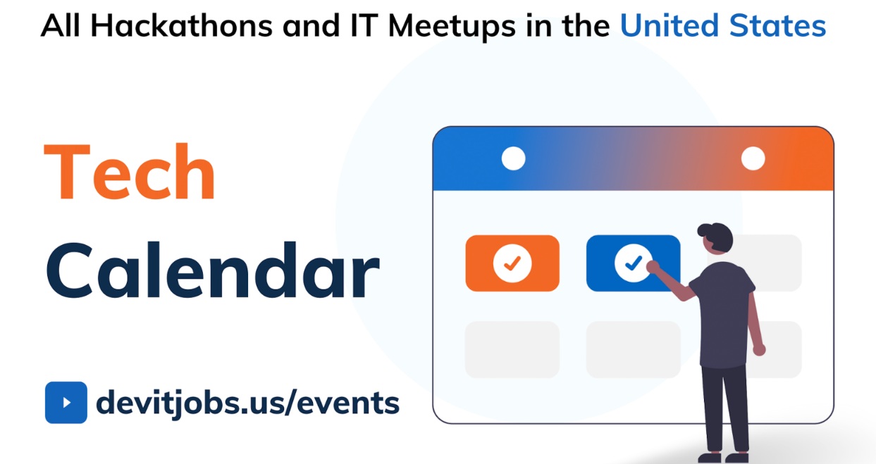 Hackathons and IT Meetups in the United States in 2022