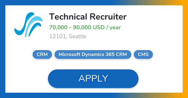 Technical Recruiter Job in Seattle | Hostwinds